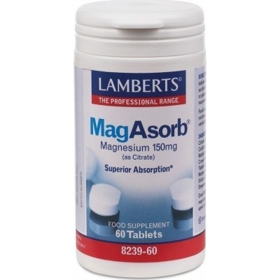 LAMBERTS MagAsorb Μαγνήσιο 60tabs